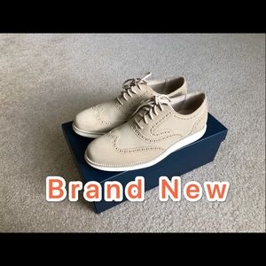 Cole Haan Grand Suede WNG Oxfords